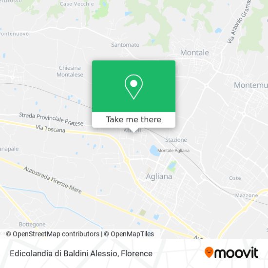 Edicolandia di Baldini Alessio map