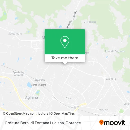 Orditura Berni di Fontana Luciana map