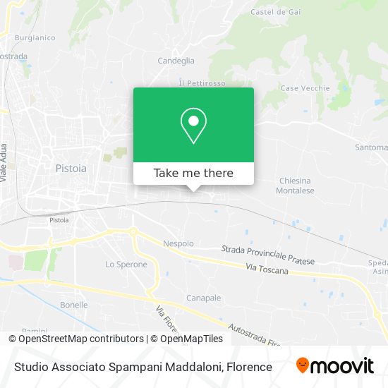 Studio Associato Spampani Maddaloni map