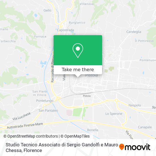 Studio Tecnico Associato di Sergio Gandolfi e Mauro Chessa map