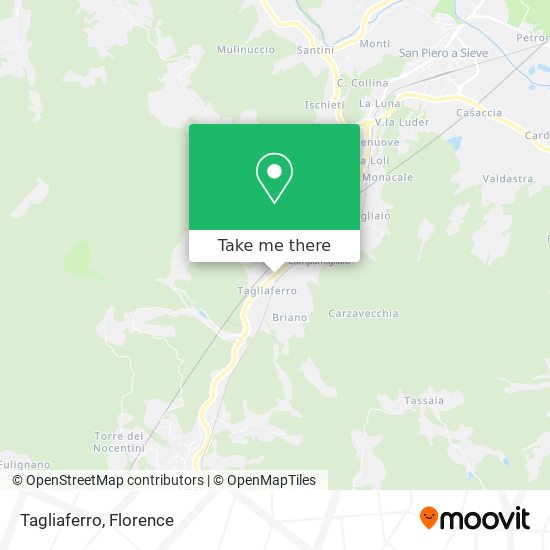 Tagliaferro map