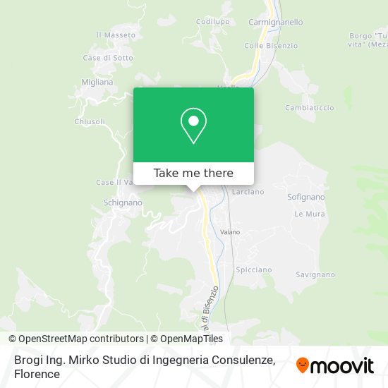 Brogi Ing. Mirko Studio di Ingegneria Consulenze map