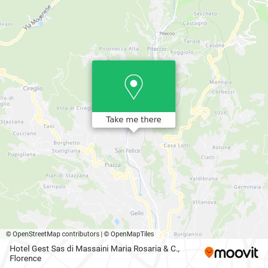 Hotel Gest Sas di Massaini Maria Rosaria & C. map
