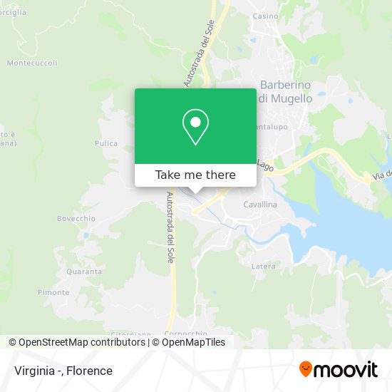 Virginia - map