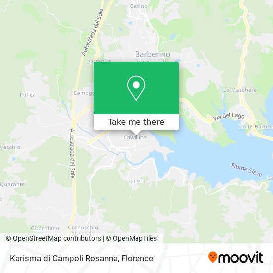 Karisma di Campoli Rosanna map