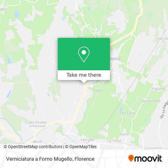 Verniciatura a Forno Mugello map