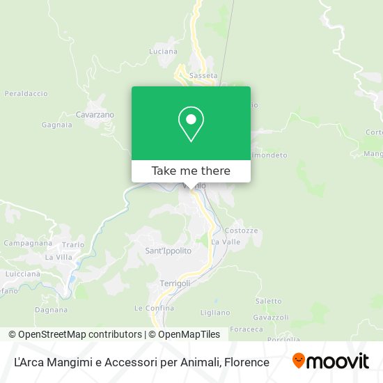 L'Arca Mangimi e Accessori per Animali map