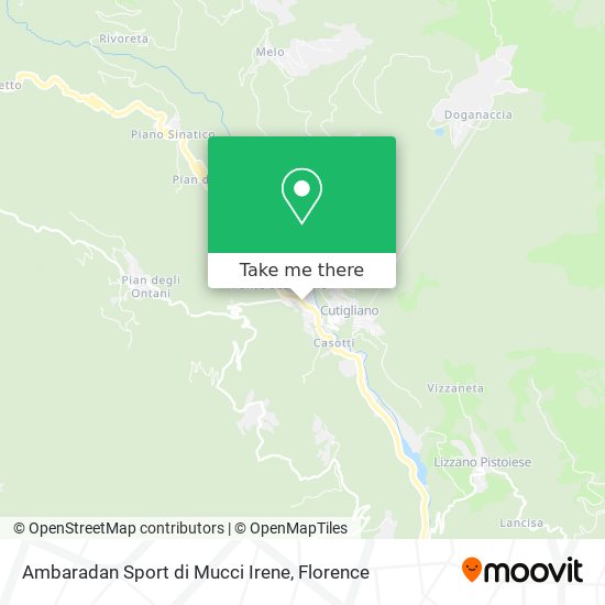 Ambaradan Sport di Mucci Irene map