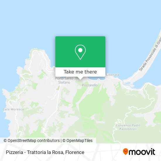 Pizzeria - Trattoria la Rosa map