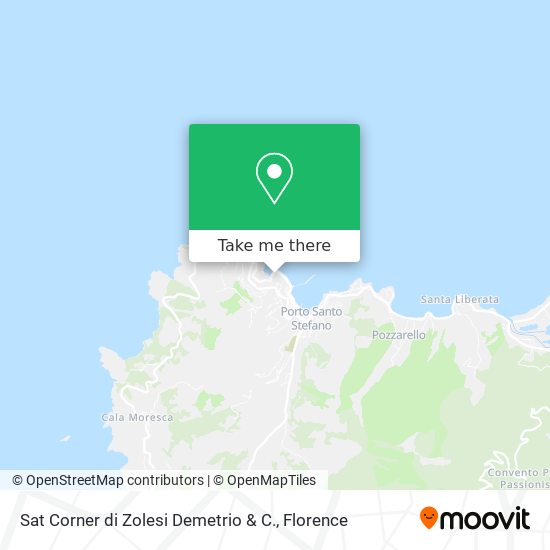 Sat Corner di Zolesi Demetrio & C. map