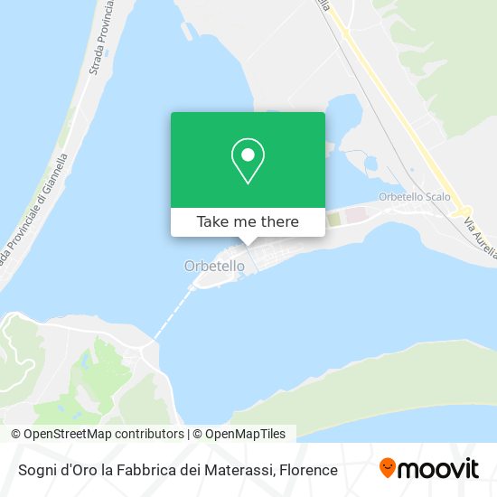Sogni d'Oro la Fabbrica dei Materassi map