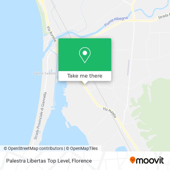 Palestra Libertas Top Level map