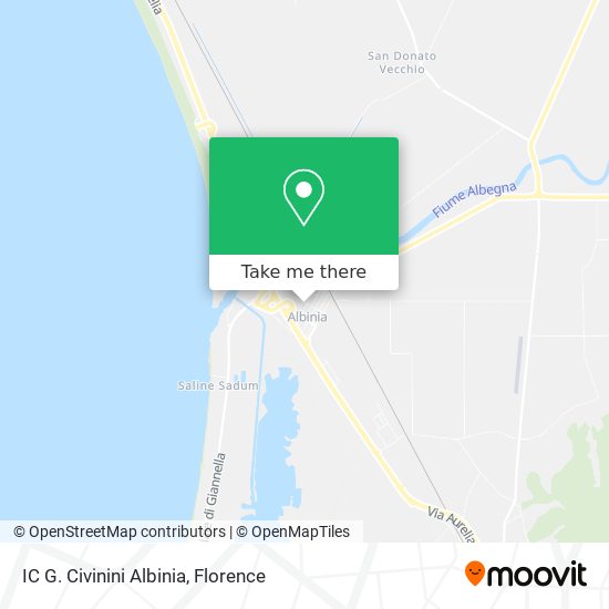 IC G. Civinini Albinia map
