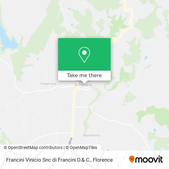 Francini Vinicio Snc di Francini D.& C. map