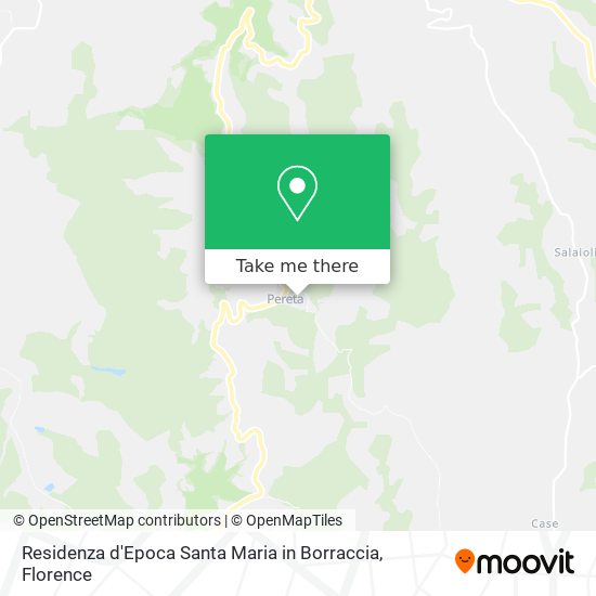 Residenza d'Epoca Santa Maria in Borraccia map