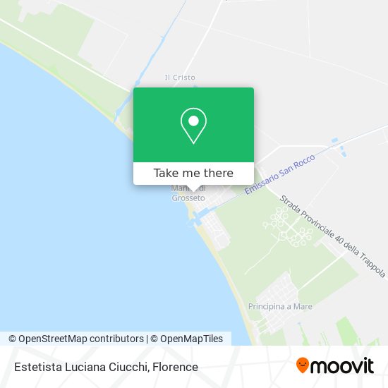Estetista Luciana Ciucchi map
