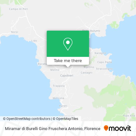 Miramar di Burelli Gino Fruschera Antonio map