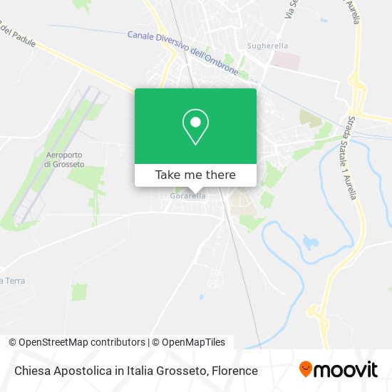 Chiesa Apostolica in Italia Grosseto map
