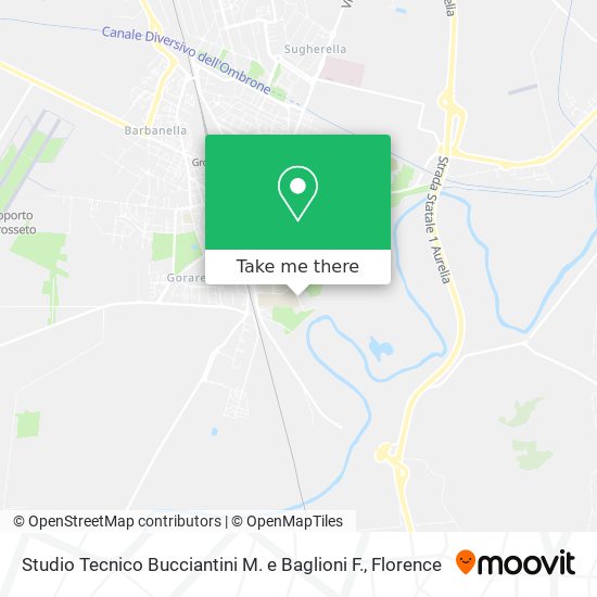 Studio Tecnico Bucciantini M. e Baglioni F. map