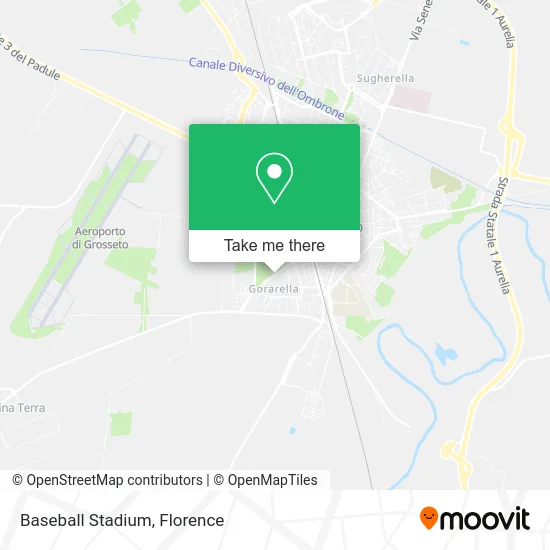 Baseball Stadium map