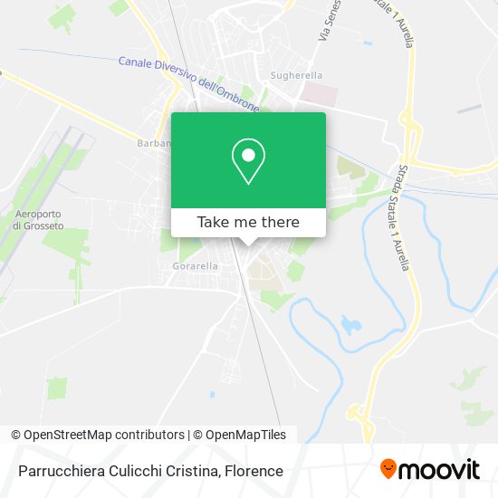 Parrucchiera Culicchi Cristina map