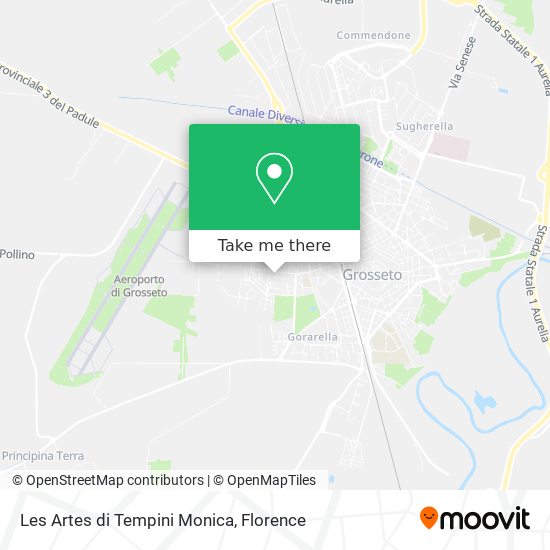 Les Artes di Tempini Monica map