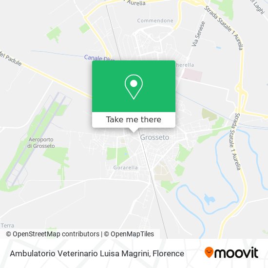 Ambulatorio Veterinario Luisa Magrini map