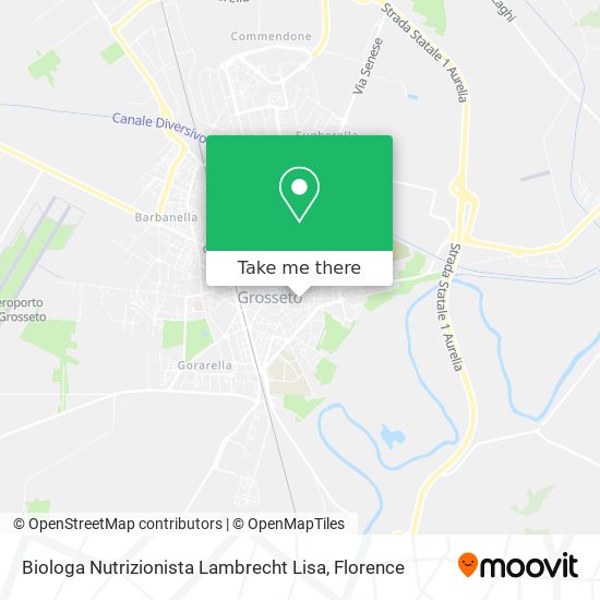 Biologa Nutrizionista Lambrecht Lisa map