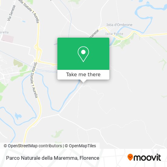Parco Naturale della Maremma map