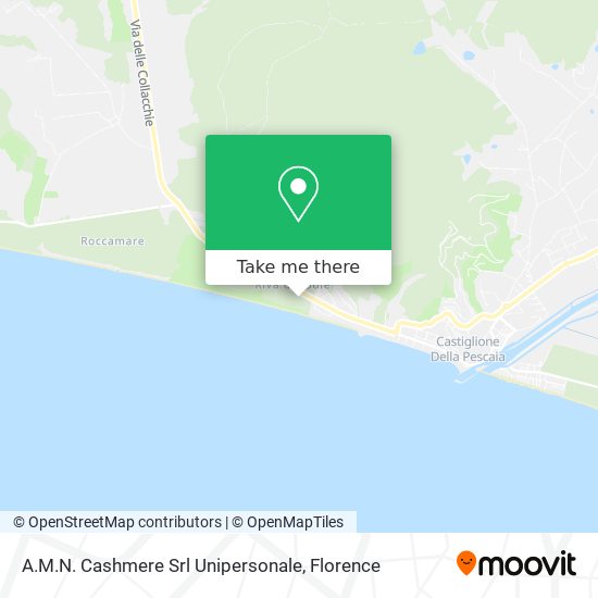 A.M.N. Cashmere Srl Unipersonale map
