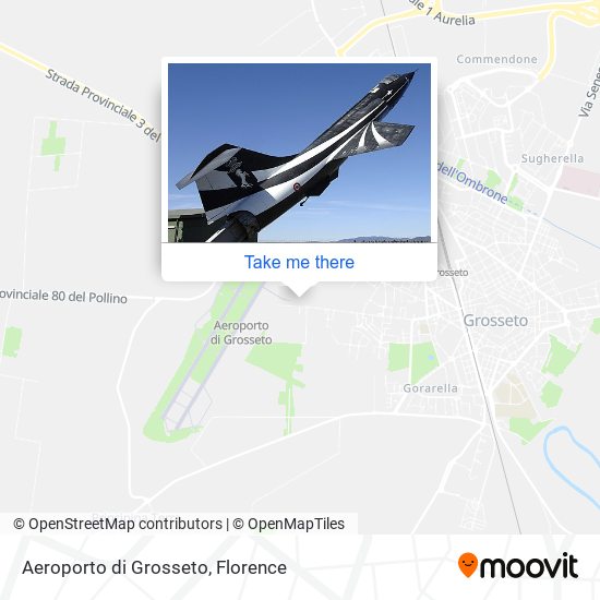 Aeroporto di Grosseto map