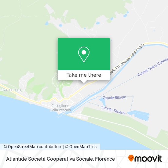 Atlantide Società Cooperativa Sociale map