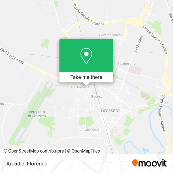 Arcadia map