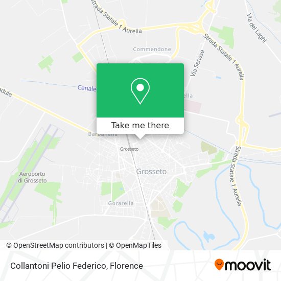 Collantoni Pelio Federico map