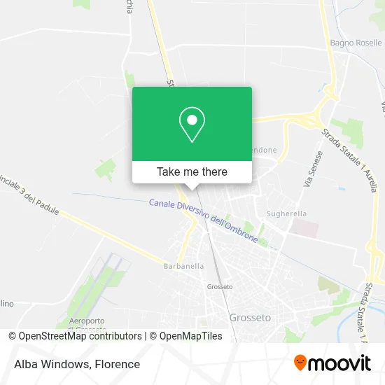 Alba Windows map