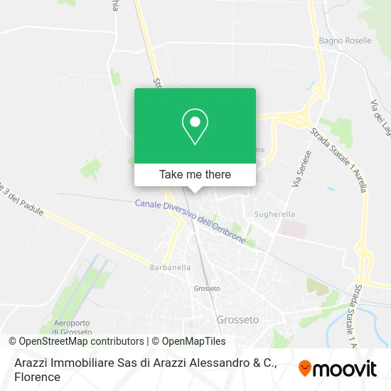 Arazzi Immobiliare Sas di Arazzi Alessandro & C. map