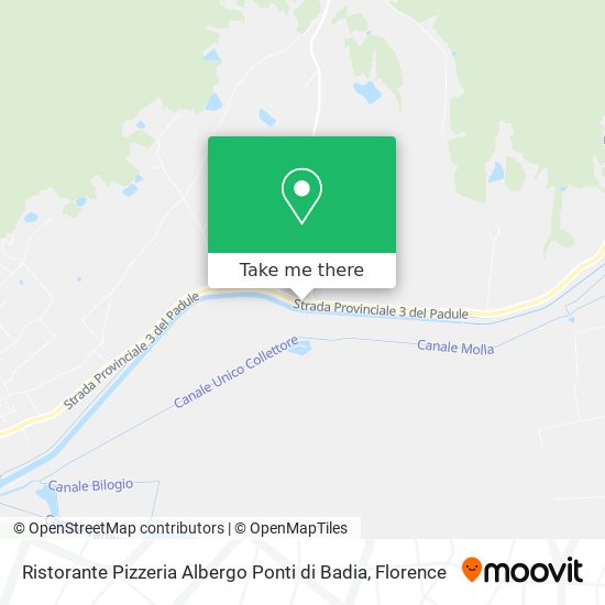 Ristorante Pizzeria Albergo Ponti di Badia map