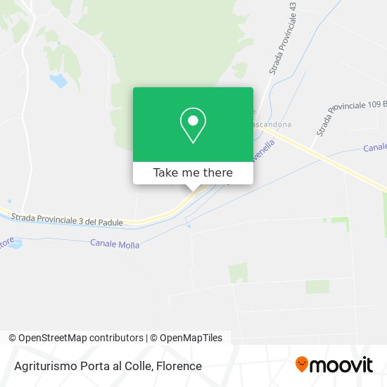Agriturismo Porta al Colle map