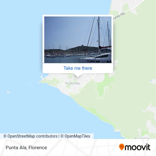 Punta Ala map