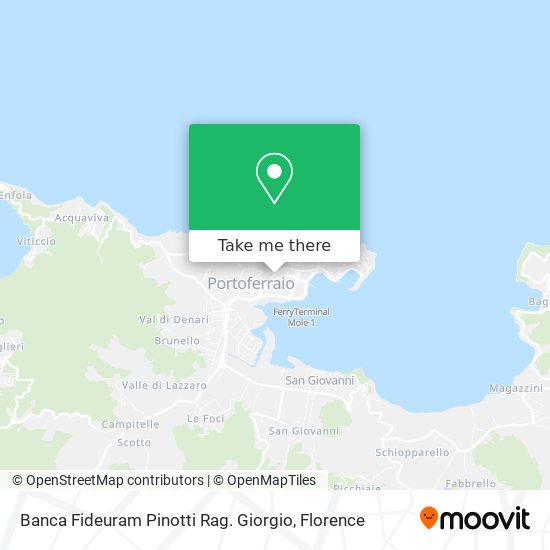 Banca Fideuram Pinotti Rag. Giorgio map