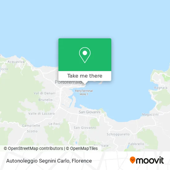 Autonoleggio Segnini Carlo map