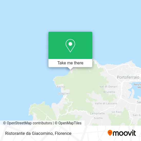 Giacomino Restaurant map