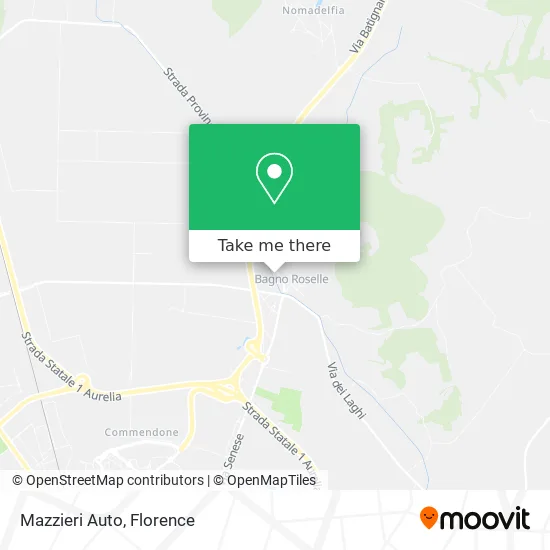 Mazzieri Auto map