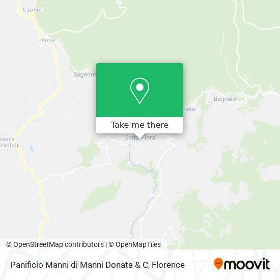 Panificio Manni di Manni Donata & C map