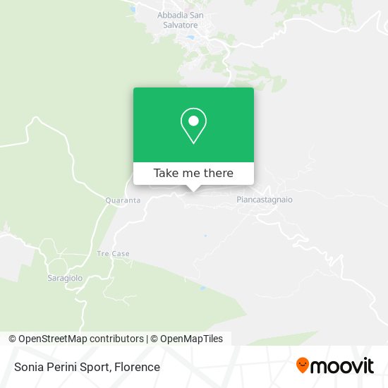 Sonia Perini Sport map