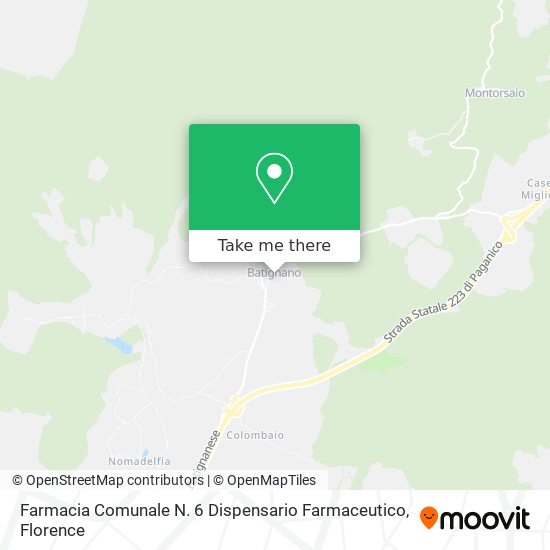 Farmacia Comunale N. 6 Dispensario Farmaceutico map