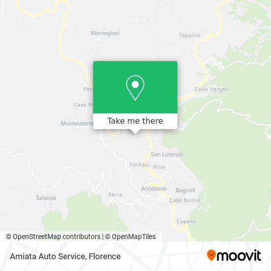 Amiata Auto Service map