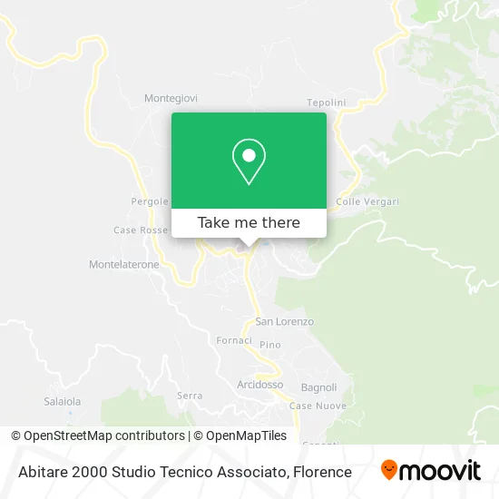 Abitare 2000 Associated Technical Studio map