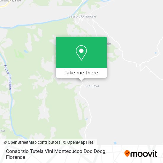 Consorzio Tutela Vini Montecucco Doc Docg map