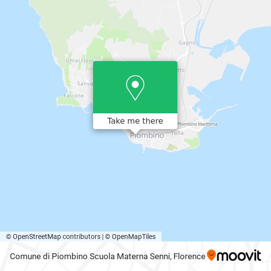Comune di Piombino Scuola Materna Senni map